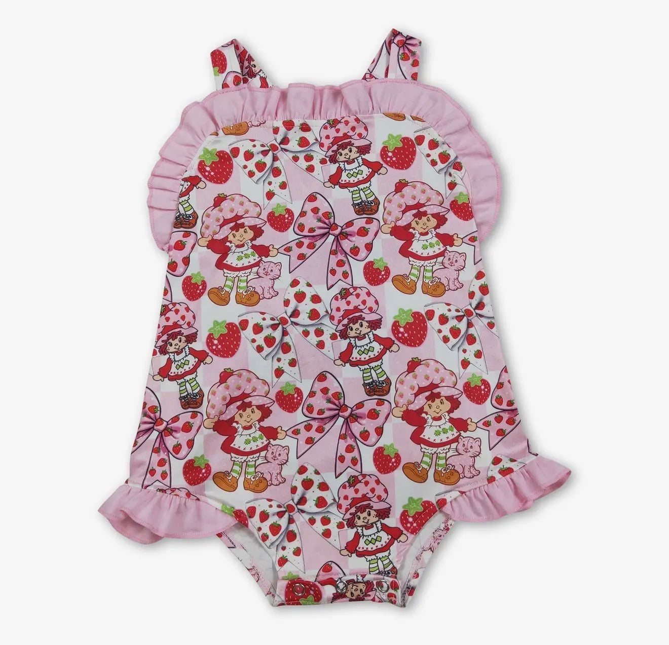 Strawberry Shortcake Romper