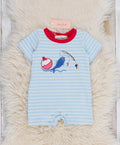 Baby Boy Fish Romper