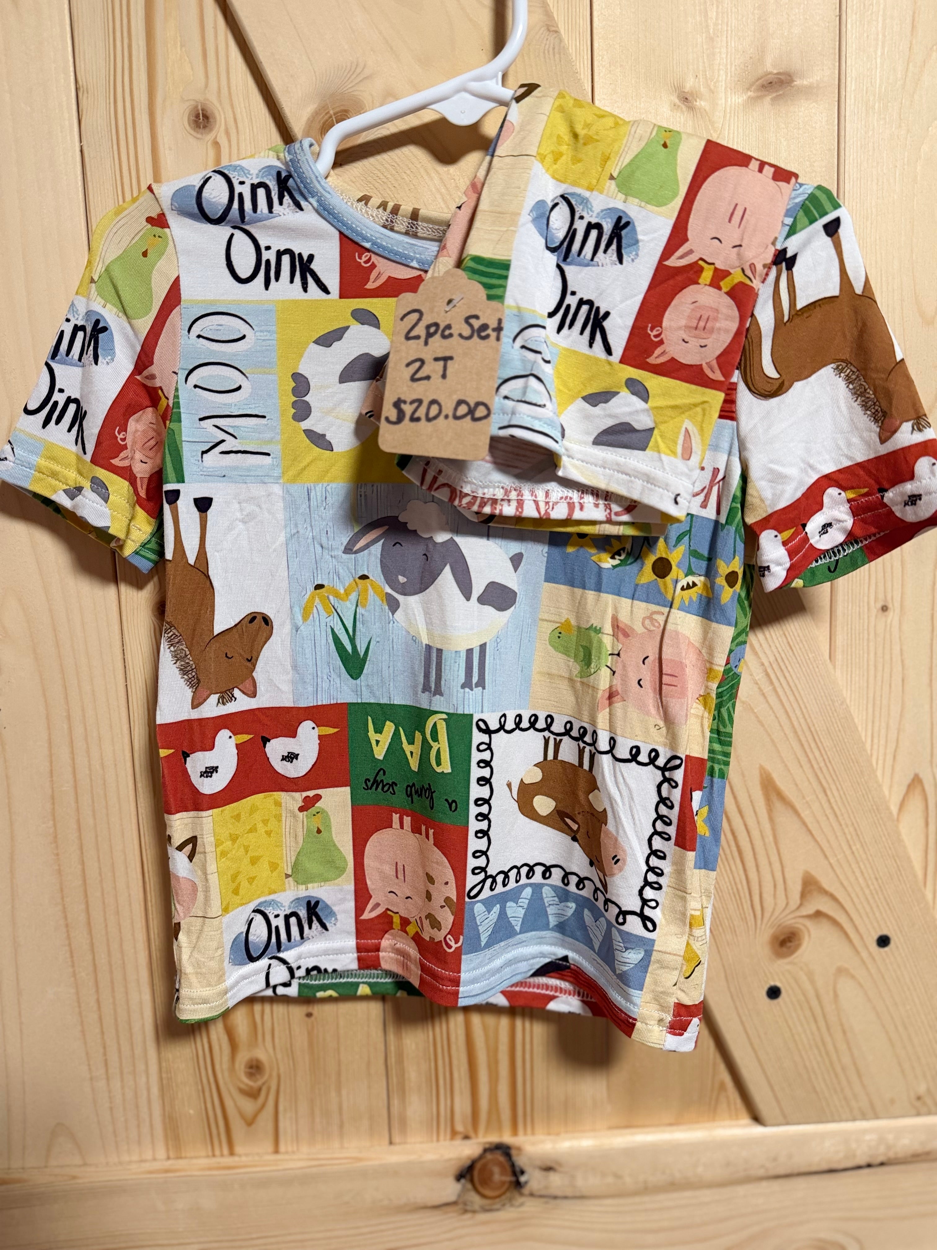 Farm 2PC Short Set