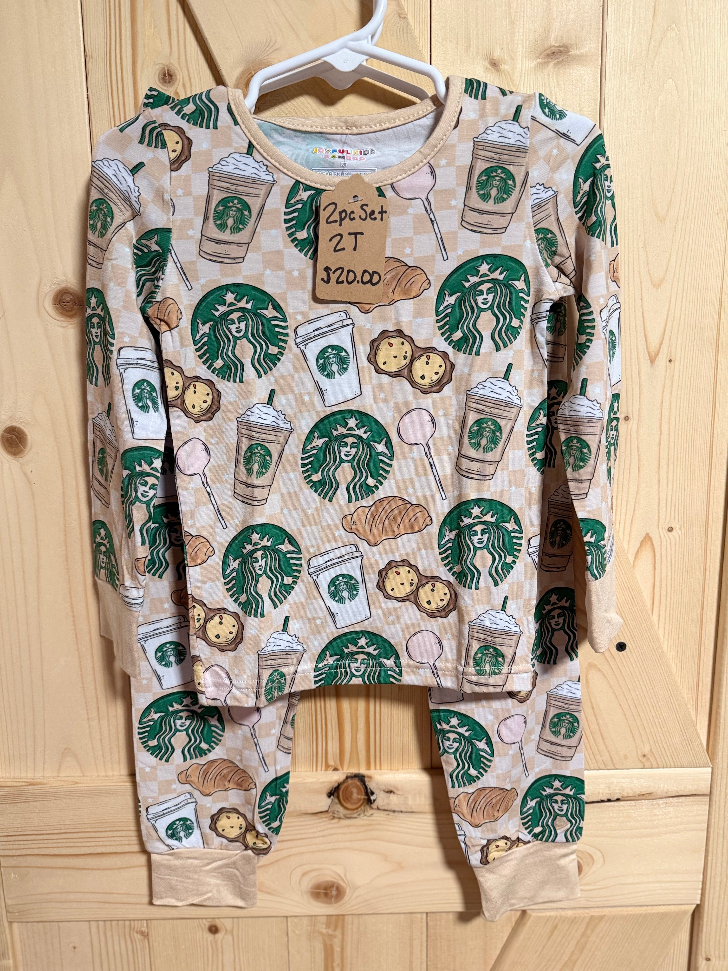 Starbucks 2PC Pant Set