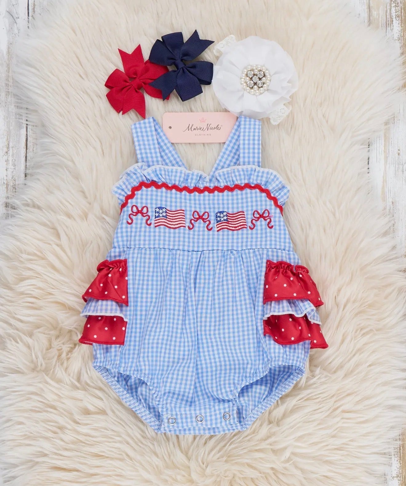 Babygirl America Romper